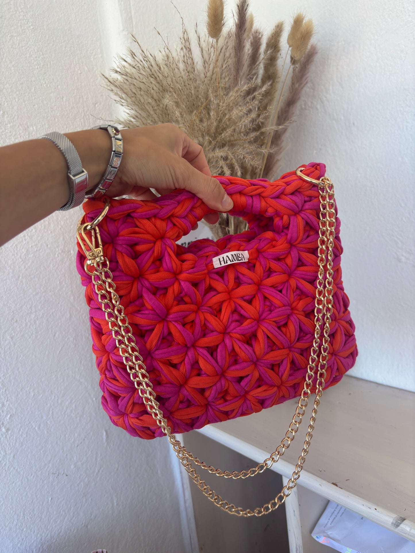 Jasmin Pink & Orange