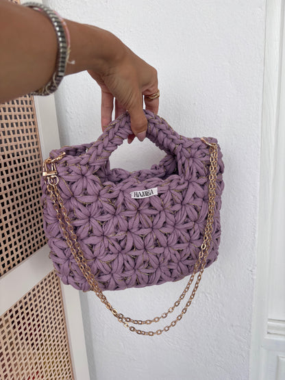 Jasmin dusty purple and gold