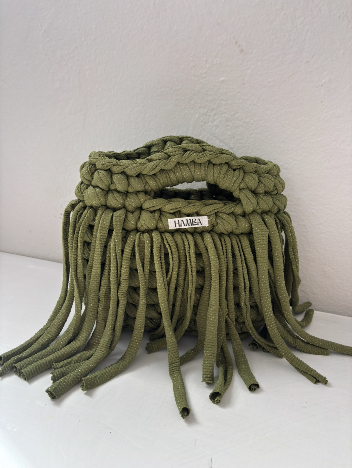 Liv Green Tassels