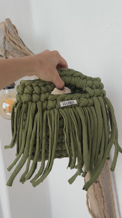 Liv Green Tassels